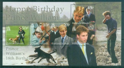 Falkland-Is-2007-Prince-William-18th-Birthday-MS-MUH