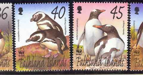 Falkland-Is-2002 WWF Penguins