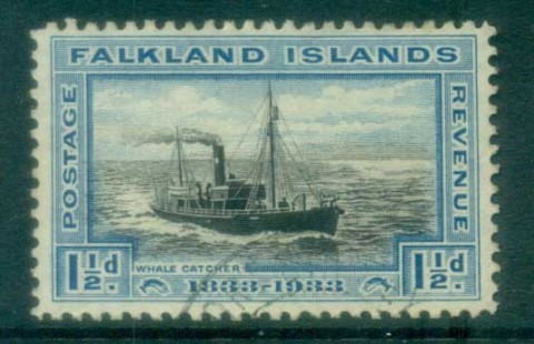 Falkland-Is-1933-KGV-1-jpg-5d-Whaling-Ship-FU-lot77655.jpg