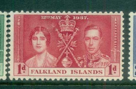Falkland-Is-1937-KGVI-Coronation-MUH-lot77665