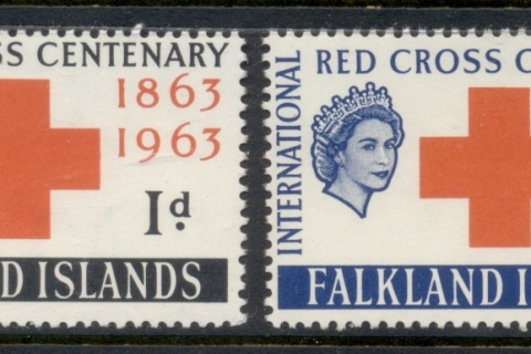Falkland-Is-1963-Red-Cross-Centenary-MUH