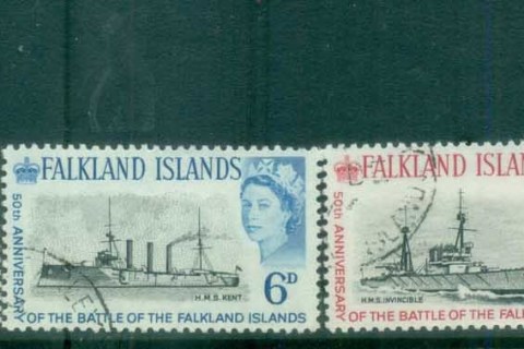 Falkland-Is-1964-Battle-of-the-Falklands-FU-lot77735