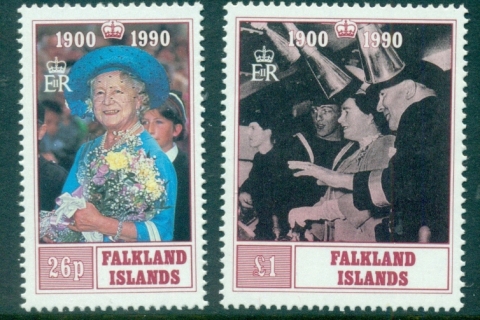 Falkland-Is-1990-Queen-Mother-90th-Birthday-MUH