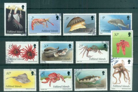 Falkland-Is-1994-Inshore-Marine-Life-FU-lot77878
