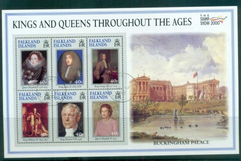 Falkland-Is-2000-Monarchs-MS-FU-lot77917