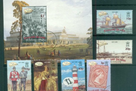 Falkland-Is-2001-Age-of-Victoria-MS-FU-lot77925