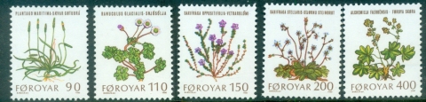 Faroe-Is-1980-Flowers-MUH