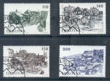 Faroe-Is-1981-Sketches-of-Old-Stockholm-FU