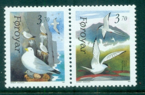 Faroe-Is-1991-Birds-pr-MUH