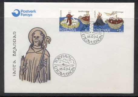 Faroe-Is-1994-Europa-Scientific-Discoveries-FDC