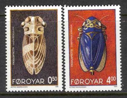 Faroe-Is-1996-Leafhoppers-2-7-MUH-Lot11328