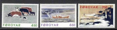 Faroe-Is-1996-Paintings-MUH-Lot11302