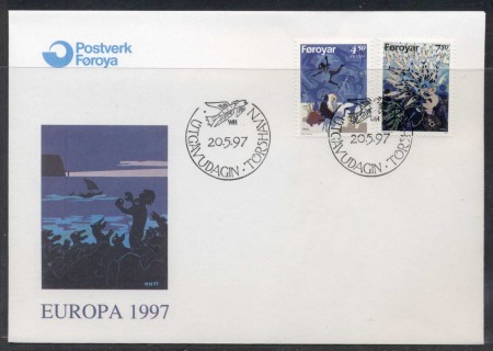 Faroe-Is-1997-Europa-Myths-legends-FDC