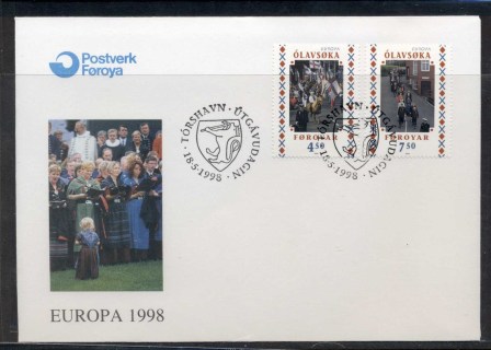 Faroe-Is-1998-Europa-Holidays-Festivals-FDC