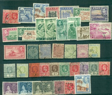 Fiji-1880s-QV-to-KGVI-Assorted