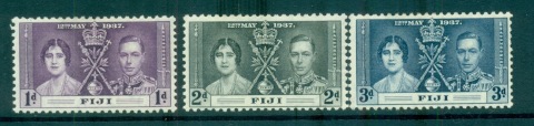 Fiji-1937-KGVI-Coronation-MLH-lot70826