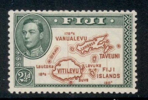 Fiji-1940-49-KGVI-Pictorial-2-5d-Map-108deg-Perf-12-MLH