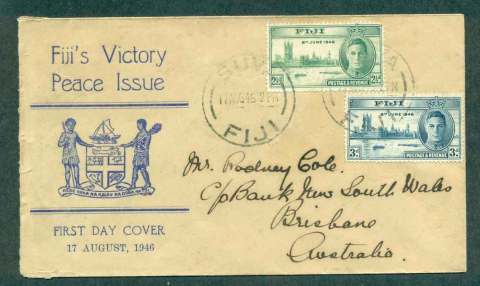 Fiji-1946-Victory-FDC-lot51361