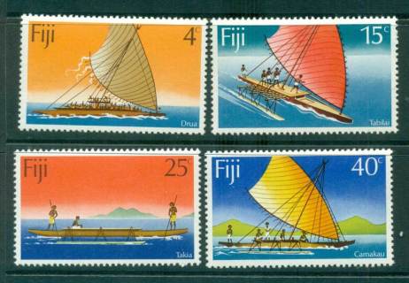 Fiji-1977-Canoes-MUH-lot54345