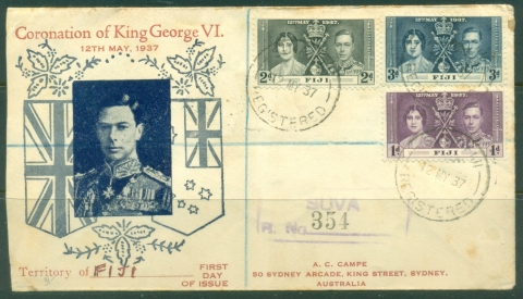 Fiji-1937-KGVI-Coronation-tones-FDC