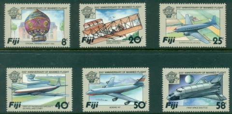 Fiji-1983-The-200th-Anniversary-of-Manned-Flight-MUH