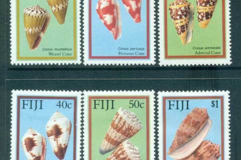 Fiji-1987-Cone-Shells-MLH-lot54391