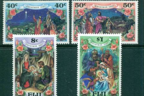 Fiji-1987-Xmas-MLH-lot54411