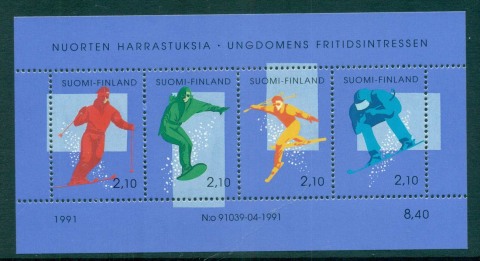 Finland-1991-Skiing-MS-MUH-lot57318