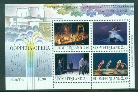 Finland-1993-Helsinki-Opera-House-MS-MUH-lot57320