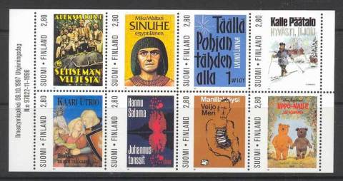 Finland-1997-Writers-Pane-MUH-Lot12129