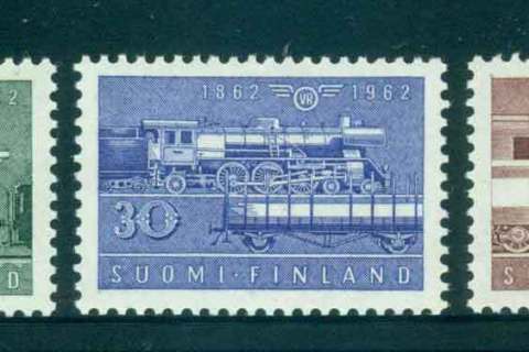 Finland-1962-State-Railways-Trains-MLH-lot51926