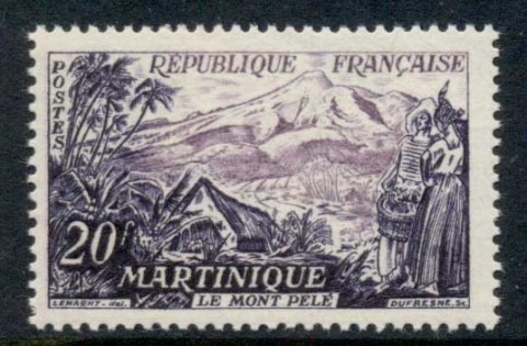 France-1955-Mount-Pelee-Martinique-MUH