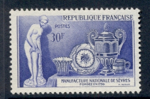 France-1957-Sevres-Porcelain-MUH