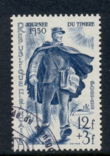 France-1950-Stamp-day-FU