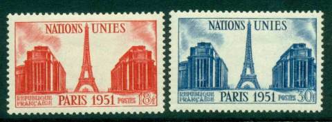 France-1951-UN-Assembly-MLH-Lot28894