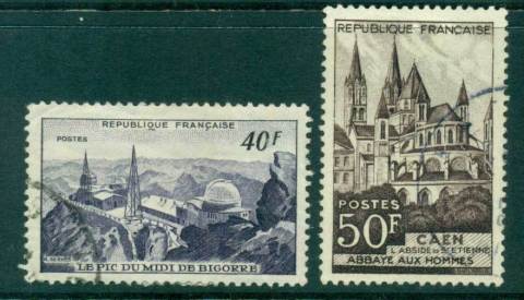 France-1951-Views-2-FU-Lot28895