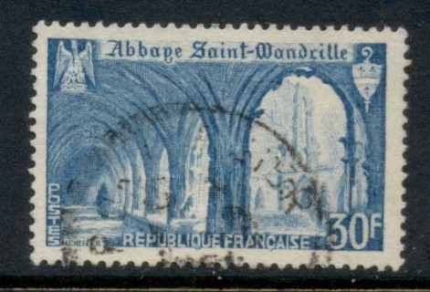 France-1951-Wandreville-Abbey-FU