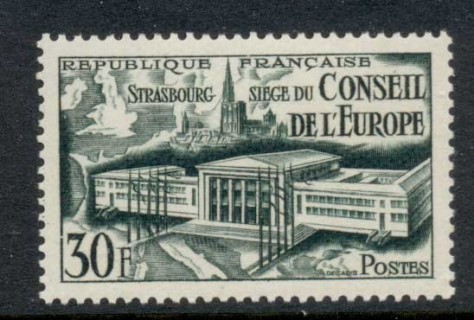 France-1952-Council-of-Europe-MUH