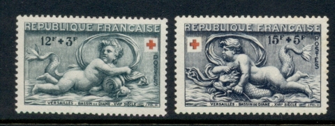 France-1952-Red-Cross-MUH