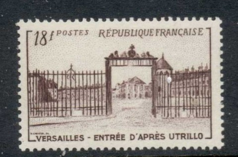 France-1952-Versaille-Palace-Restoration-MUH