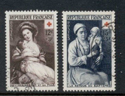 France-1953-Red-Cross-FU