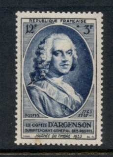 France-1953-Stamp-day