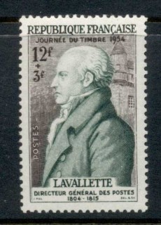 France-1954-Count-Antoine-de-la-Vallette-MUH