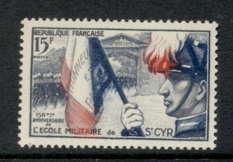 France-1954-Military-School-of-St-Cyr-MUH