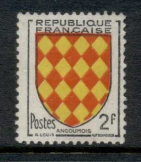 France-1954-Regional-Arms-Angoumois-MUH