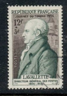 France-1954-Stamp-day-FU