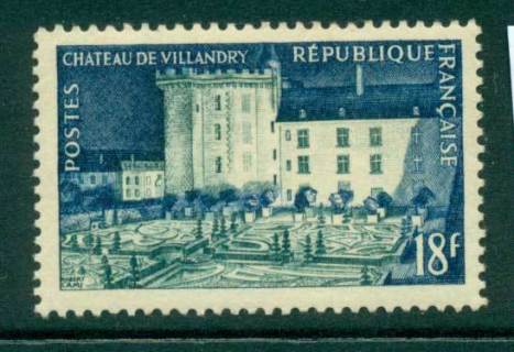 France-1954-Villandry-Chateau-MUH-Lot28921