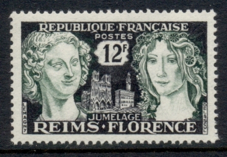 France-1956-Cultural-Artistic-Kinship-of-Reims-Florence-MUH