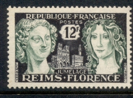 France-1956-Reims-Florence-Cultural-Artistic-Kinship-MUH