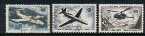 France-1957-59-Airmail-Planes-FU